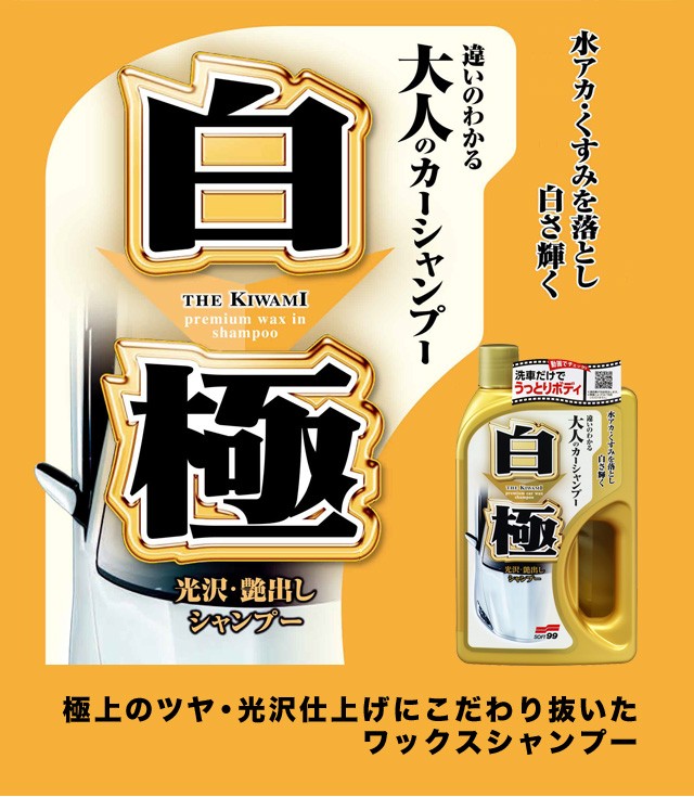 シャンプー品 銀極（ギンノキワミ）シャンプー｜ボディ シャンプー｜洗車