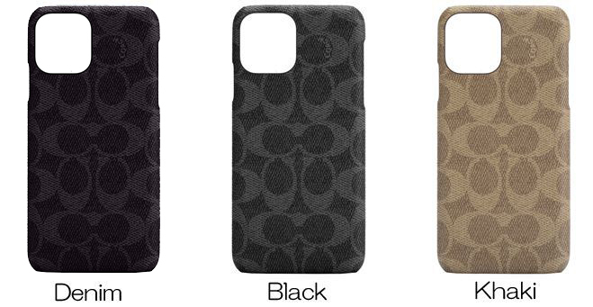 COACH iPhone12Pro/iPhone12 Slim Wrap Case - Signature C