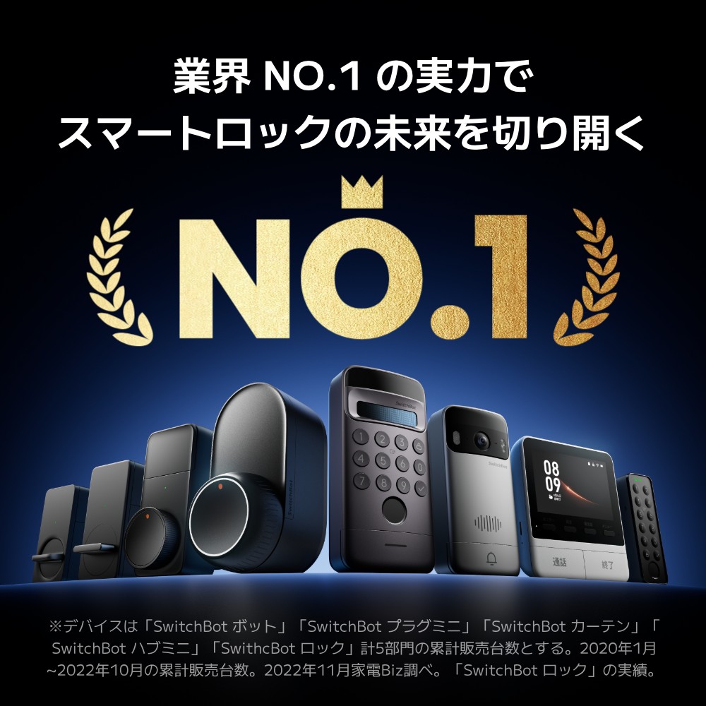 SwitchBot 顔認証パッド Pro 顔認...の詳細画像1