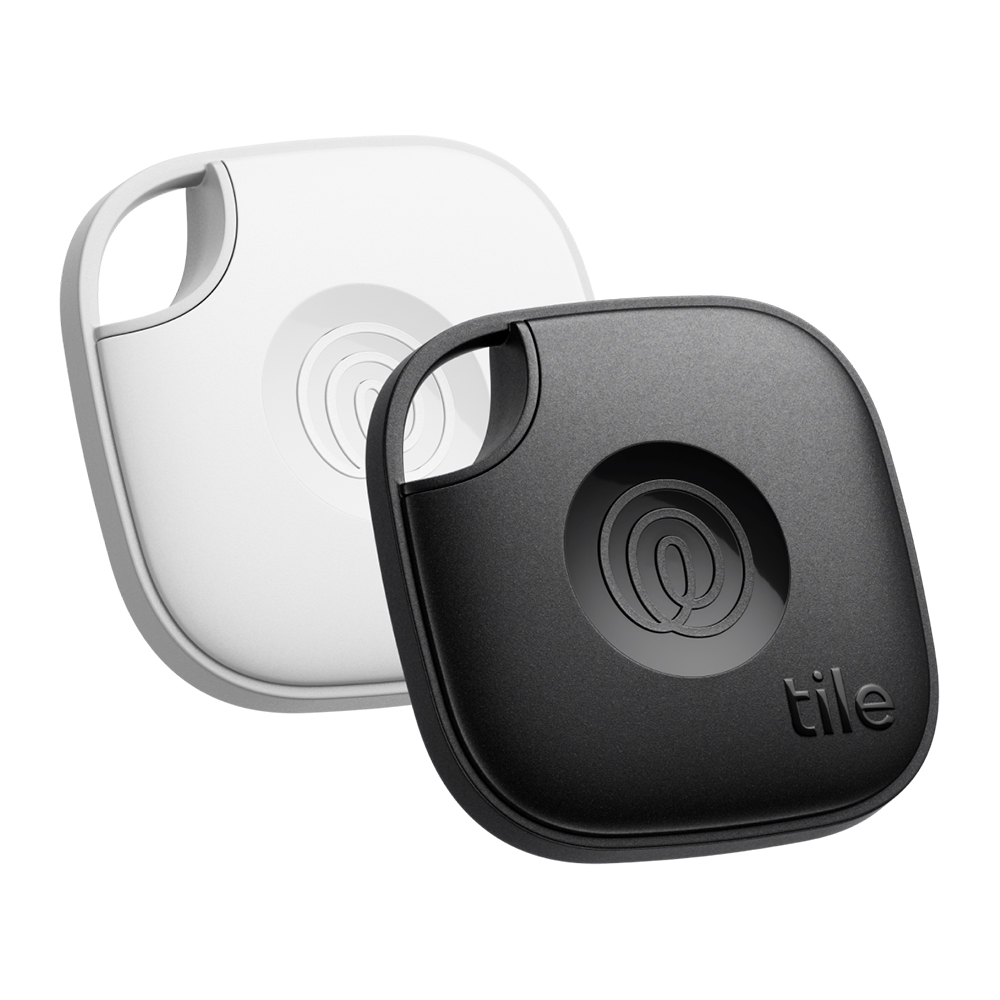 スマートトラッカー Life360 Tile Mate (2024) ブラック＆ホワイト 2個パック/電池交換不可(最大約3年)　スタンダート IP68 Bluetoothトラッカー 探し物 | Tile | 10