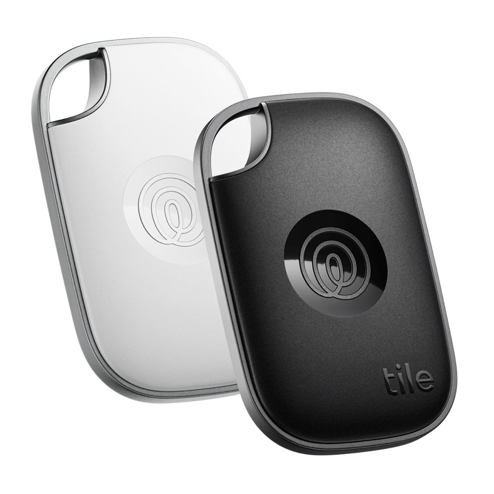 スマートトラッカー Life360 Tile Pro (2024) ブラック&ホワイト 2個パック/電池交換版(最大約1年) タイルプロ IP68 Bluetoothトラッカー RE-61122-AP | Tile | 07