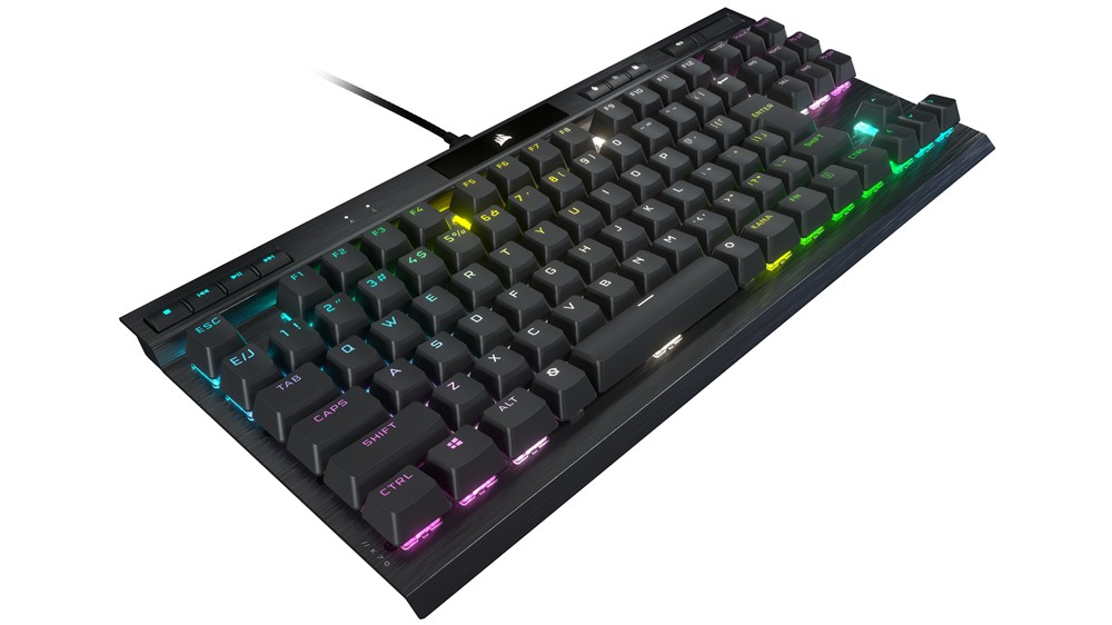 コルセア CORSAIR K70 RGB TKL 光学メカニカルゲーミングキーボード 