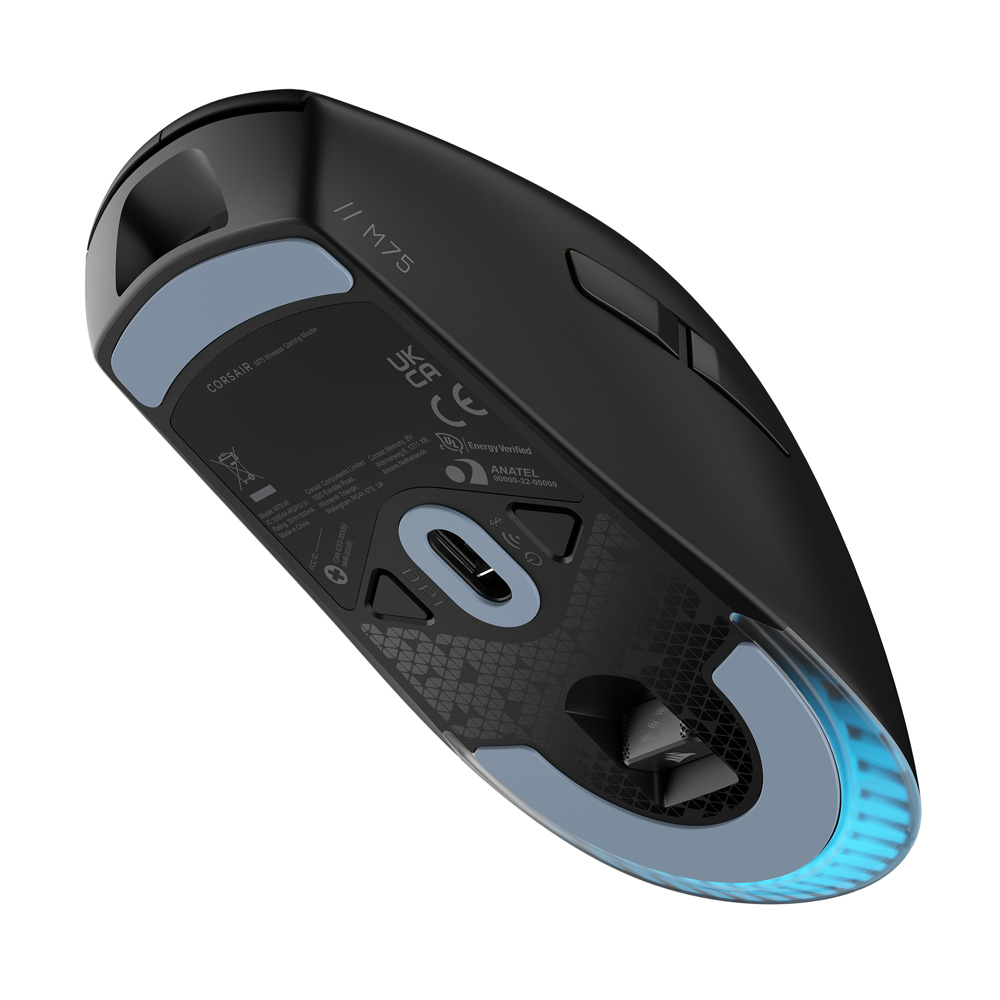 ゲーミングマウス CORSAIR M75 WIRELESS 軽量 RGB 右利き 左利き 両手 