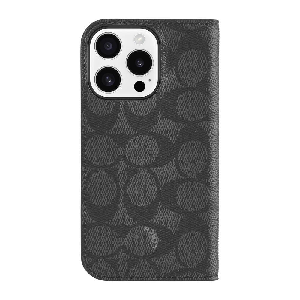 沸騰ブラドン 16 iPhone Pro 手帳型 コーチ Case Folio Coach ケース iPhoneアクセサリー