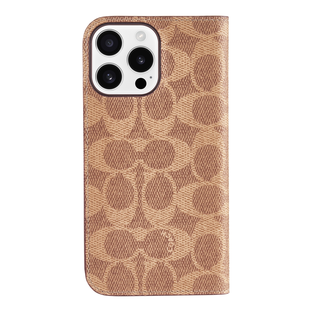 iPhone 16 Pro Max Coach Folio Case : トレテク!ソフトバンク
