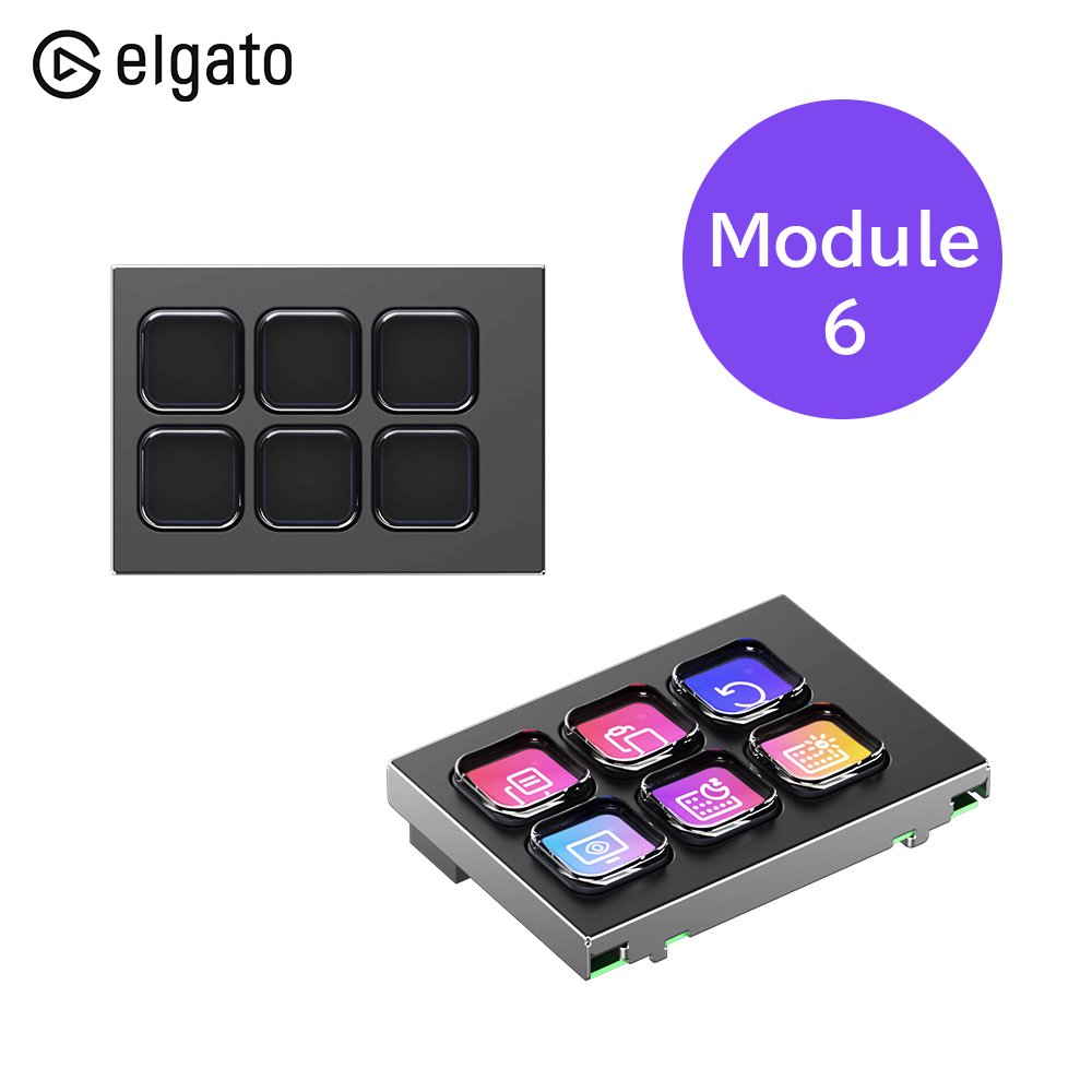 CORSAIR（コルセア） Elgato Stream Deck Module 6キー (Membrane Keys