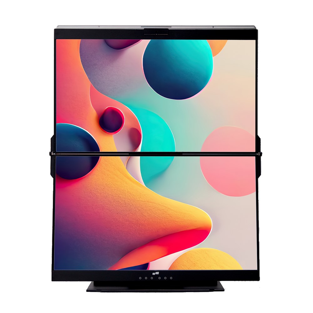 積み上げ式ダブルモニター Mobile Pixels Geminos 116-1001P01 24