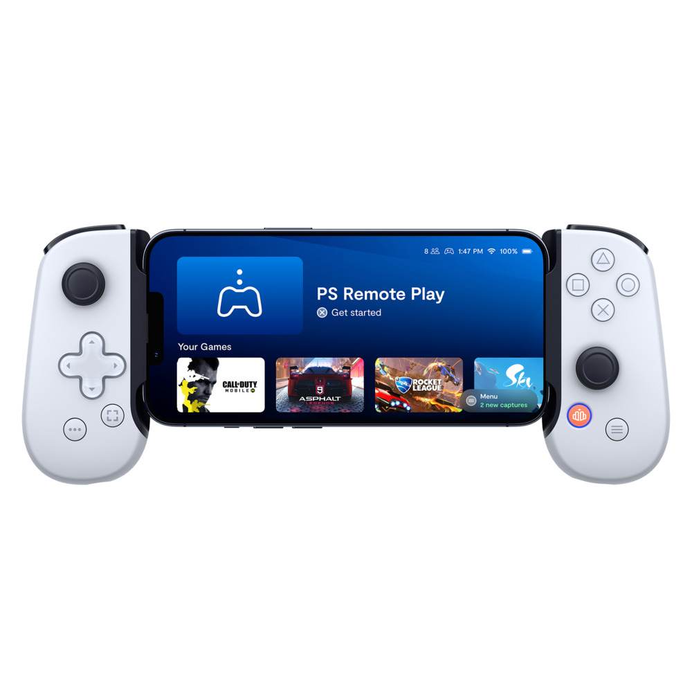 【PS公式ライセンス商品】モバイルゲーミングコントローラー Backbone One PlayStation Edition for iPhone  Lightning接続 SONY認証 BB-02-W-S 第1世代 正規品