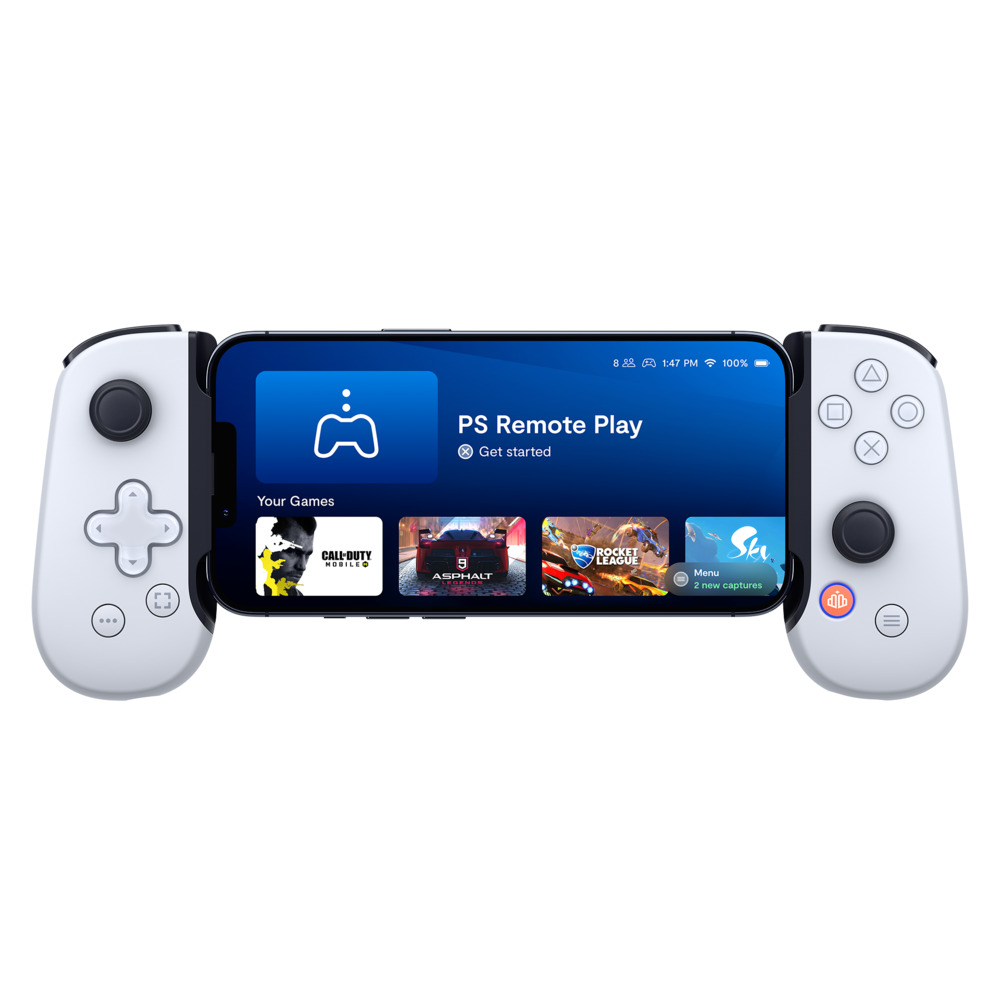 【PS公式ライセンス商品】モバイルゲーミングコントローラー Backbone One PlayStation Edition for iPhone  Lightning接続 SONY認証 BB-02-W-S プレステ 正規品