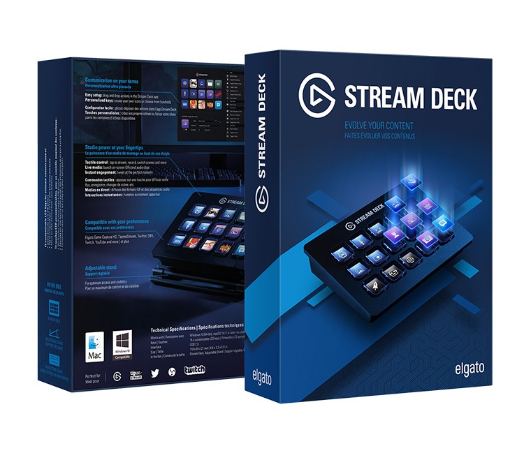 Elgato エルガト Stream Deck ストリームデッキ ライブコンテンツ作成コントローラ ライブ配信 Youtube Twitch キーボード ショートカットキー アクションキー ソフトバンクセレクション 通販 Paypayモール