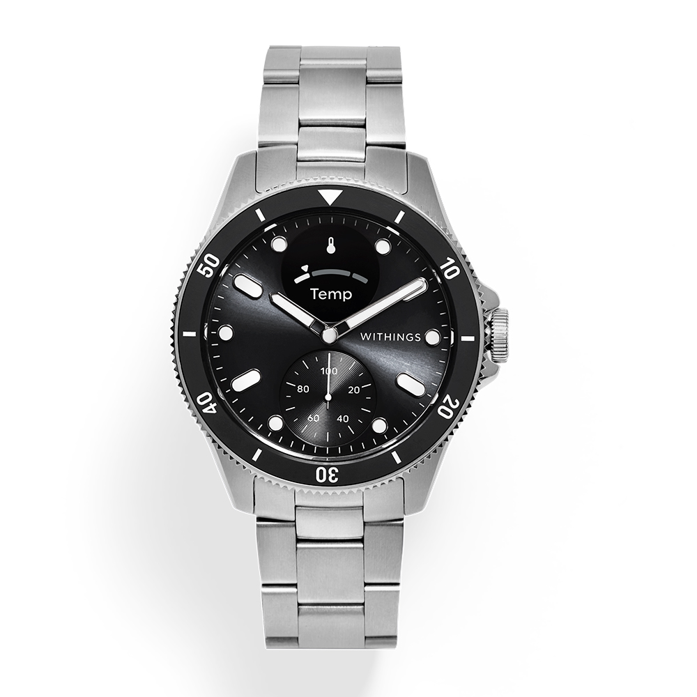 スマートウォッチ Withings ScanWatch Healthmaster 42mm ハイブリッドスマートウォッチ 健康管理 | Withings | 09