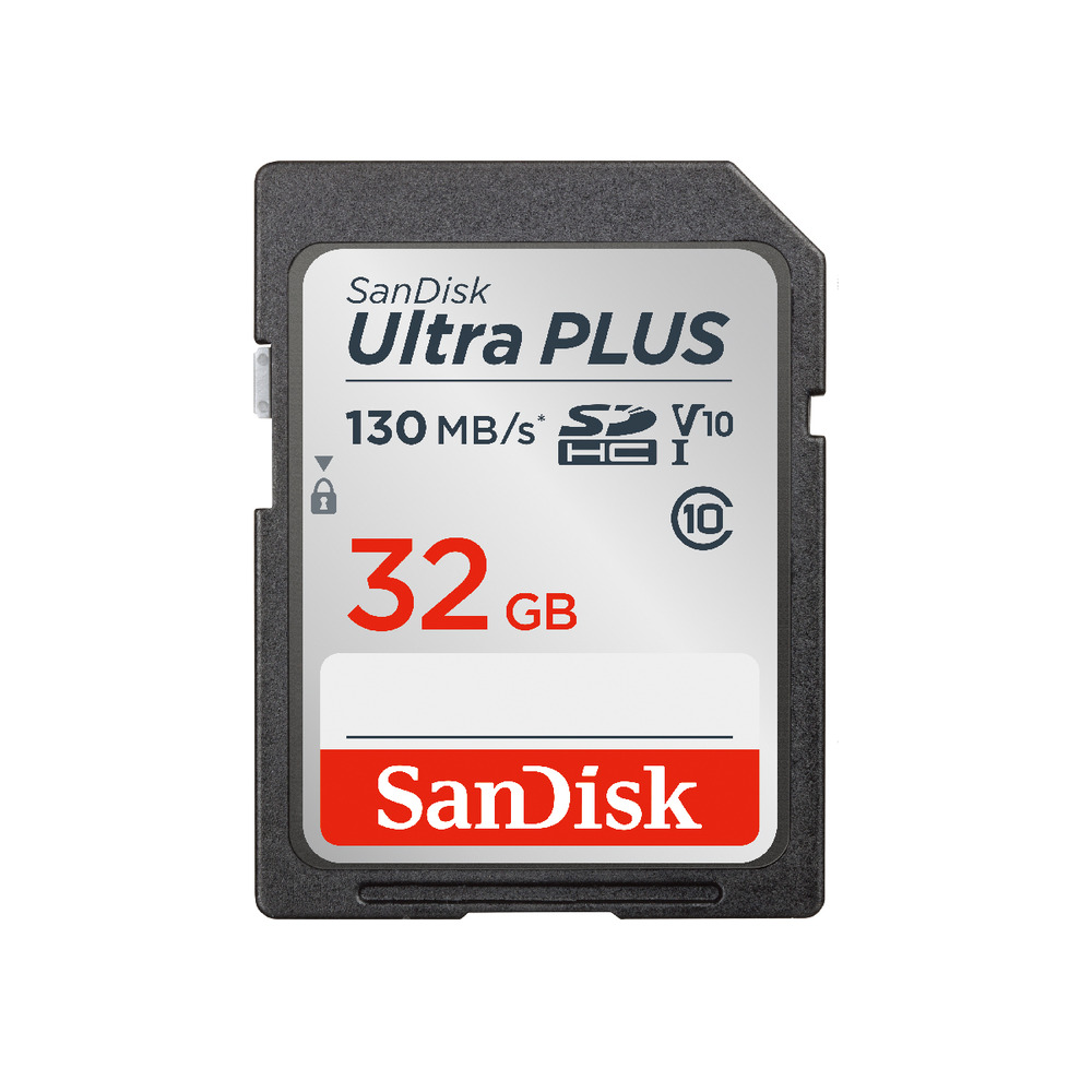 �yLYP�����z SanDisk Ultra Plus SDHC UHS-I �J�[�h 32GB SDSDUW3-032G-JNJIN �E���g�� �v���X