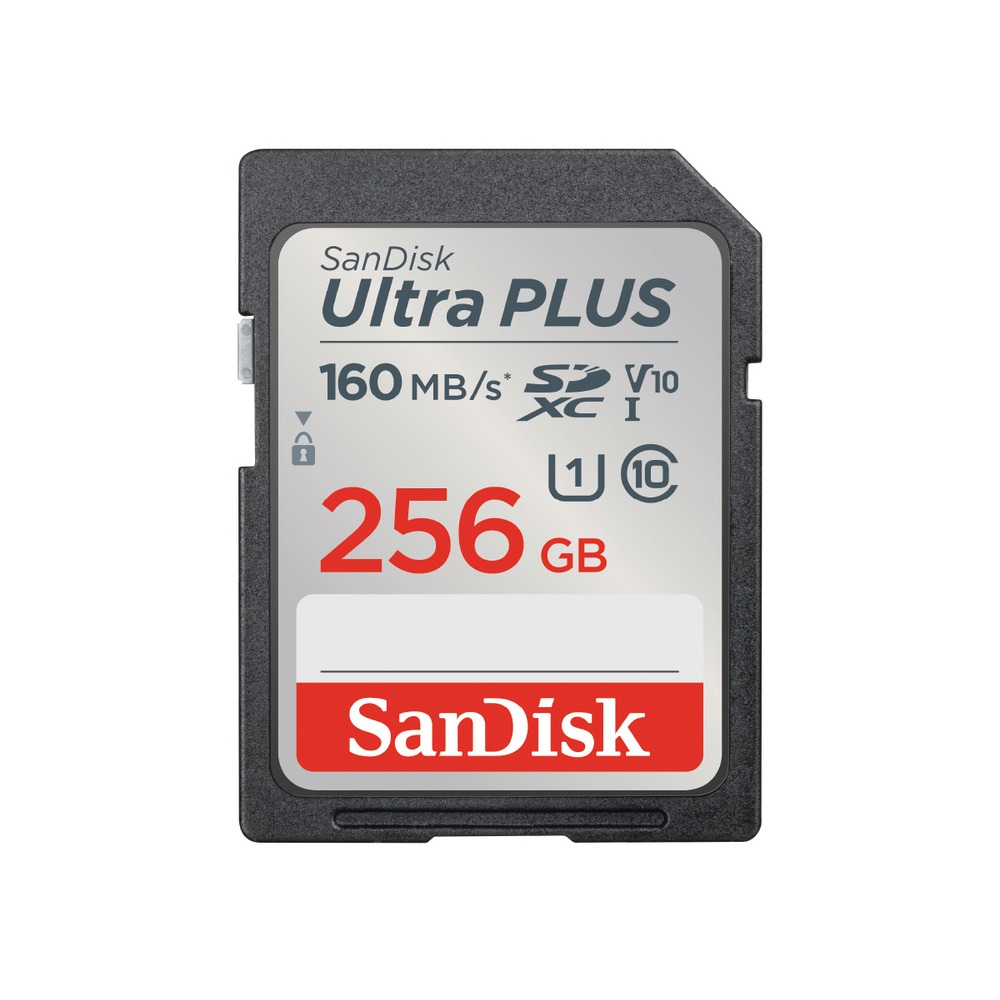 �yLYP�����z SanDisk Ultra Plus SDXC UHS-I �J�[�h 256GB SDSDUWL-256G-JN3IN �T���f�B�X�N �E���g���v���X