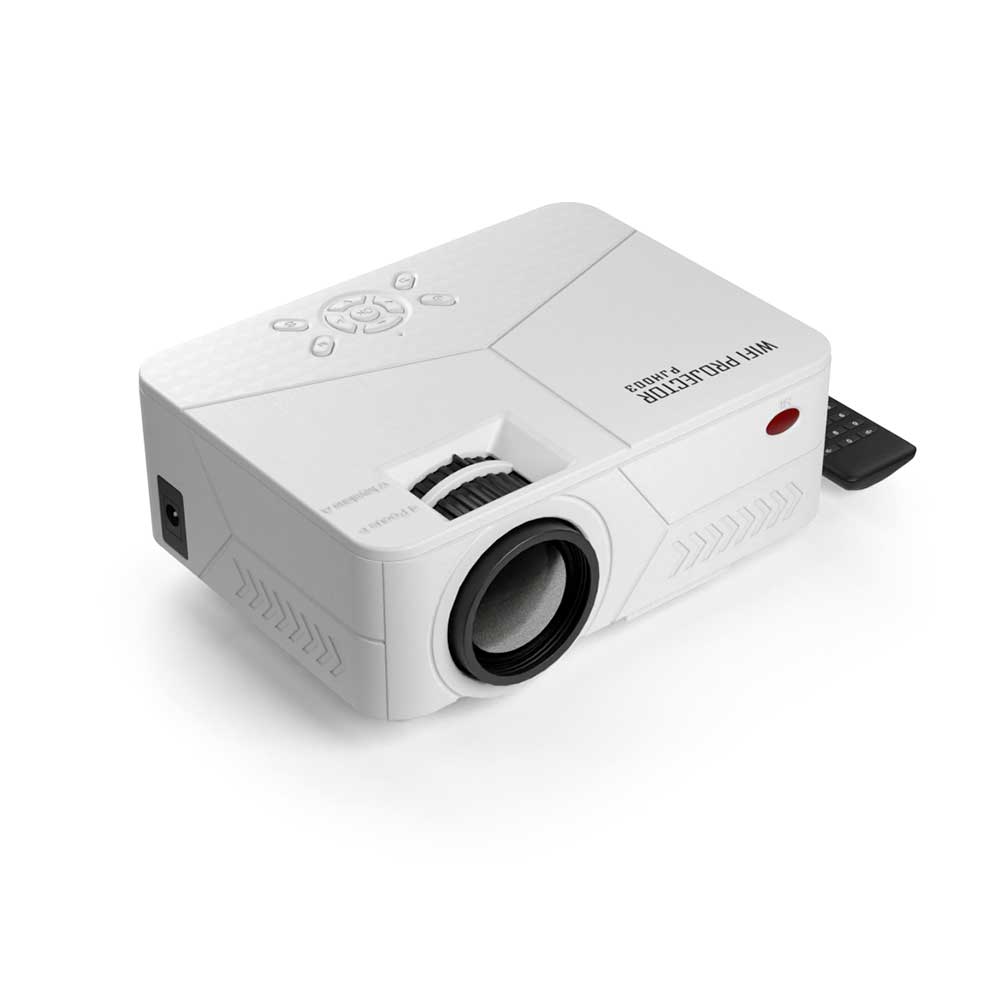 ワイヤレスLEDプロジェクター3 大画面 2500ルーメン 高解像度