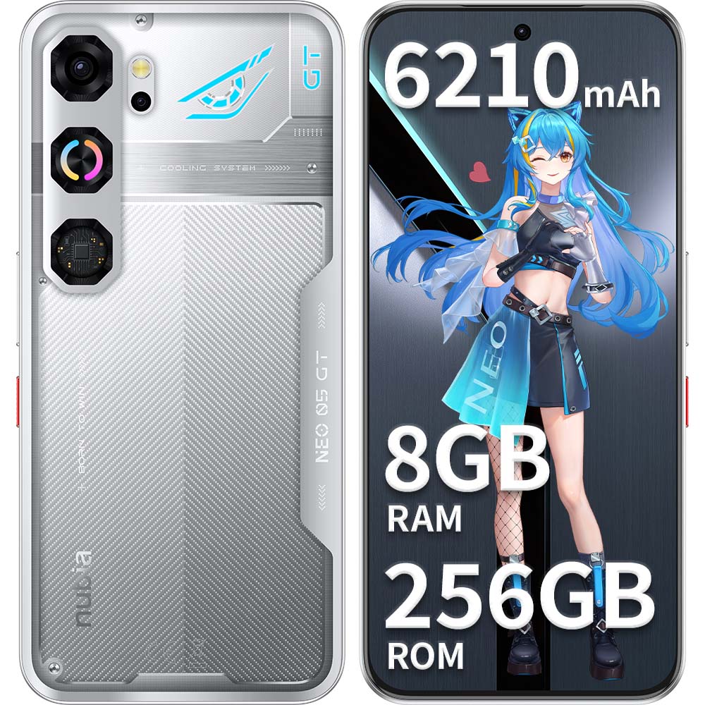 NFC対応 ZTE nubia(ヌビア) Neo 5 GT 5G SIMフリー スマートフォン