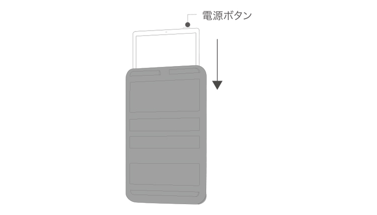 iPad mini 3 64GB softbank　ケース新品 SoftBank SELECTION 抗菌 タブレットスリーブケース / S for