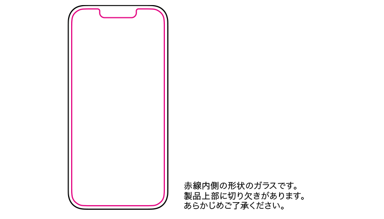 SoftBank SELECTION ブルーライトカット 極薄 保護ガラス for iPhone