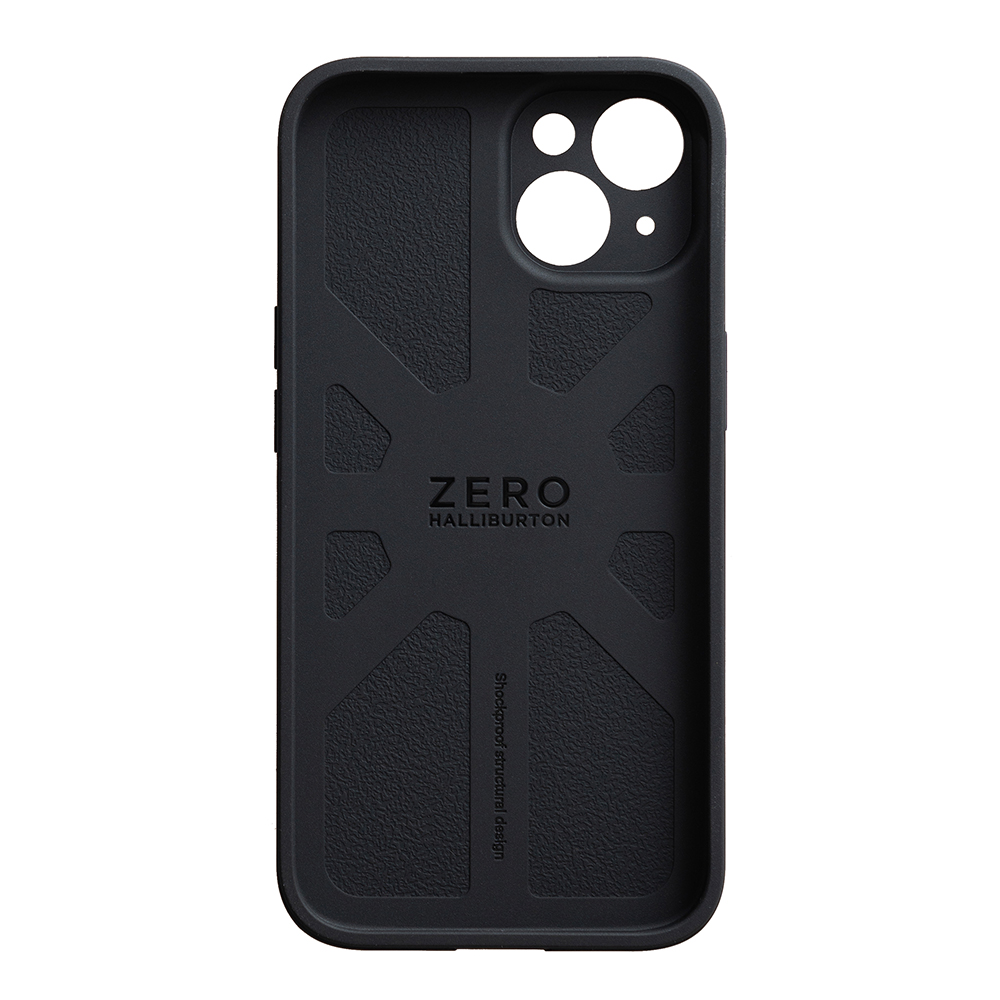アウトレット iPhone 14ケース ZERO HALLIBURTON ゼロハリバートン iPhone 14 Hybrid Shockproof Case Black ブラック ZHB-22IP612HSCBK アイフォンケース｜softbank-selection｜03