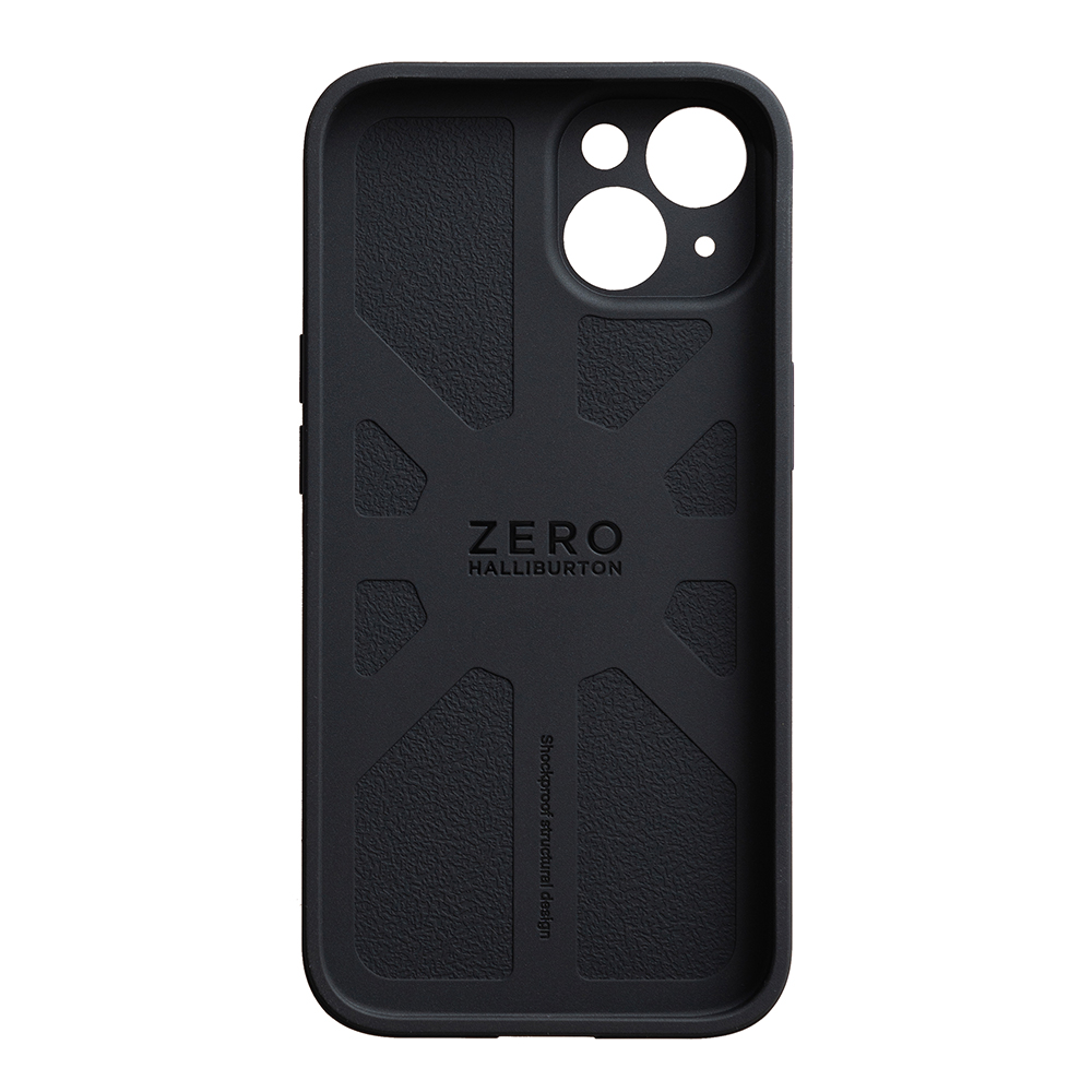 アウトレット iPhone 14ケース ZERO HALLIBURTON ゼロハリバートン iPhone 14 Hybrid Shockproof  Case Black ブラック ZHB-22IP612HSCBK アイフォンケース