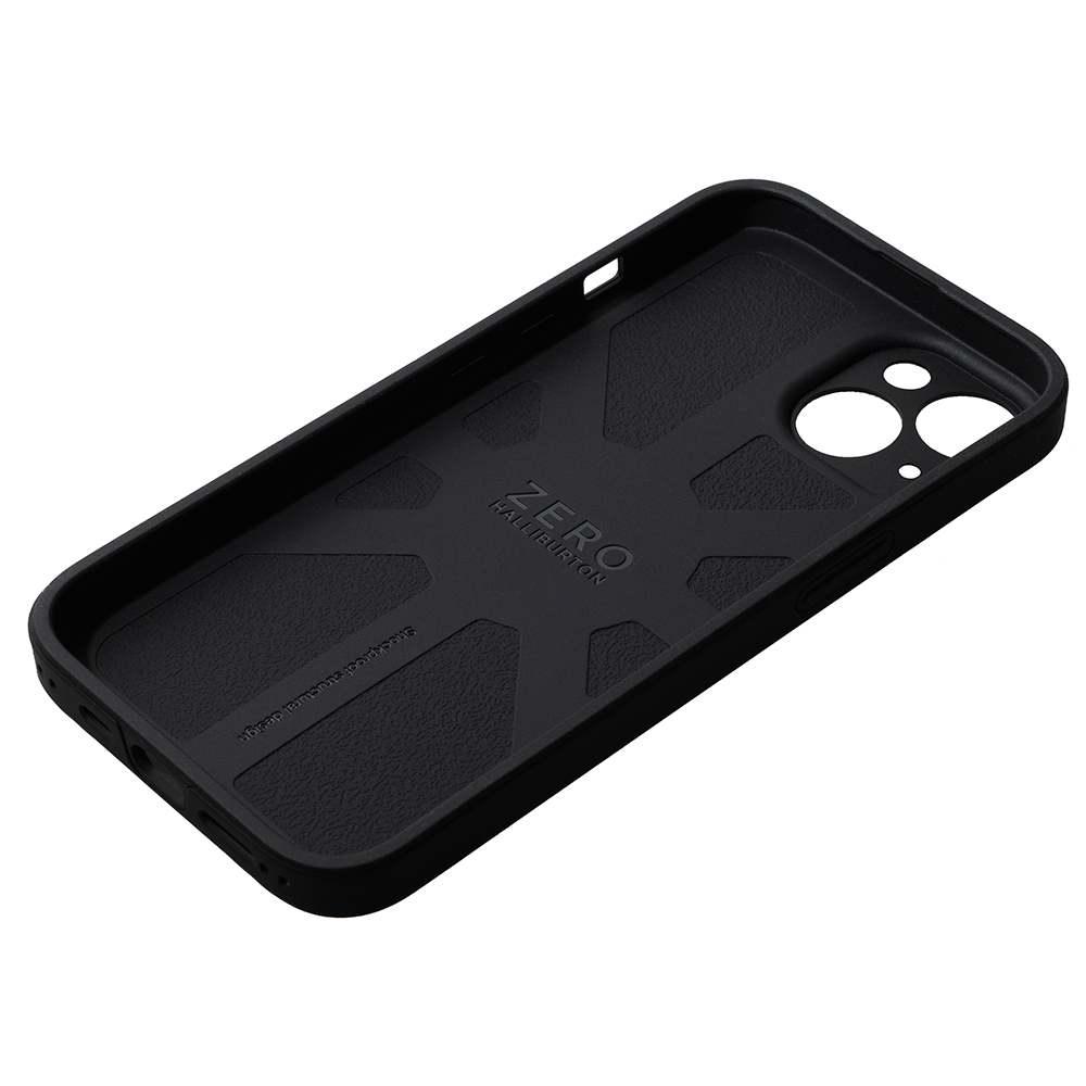 アウトレット iPhone 14ケース ZERO HALLIBURTON ゼロハリバートン iPhone 14 Hybrid Shockproof Case Black ブラック ZHB-22IP612HSCBK アイフォンケース｜softbank-selection｜05