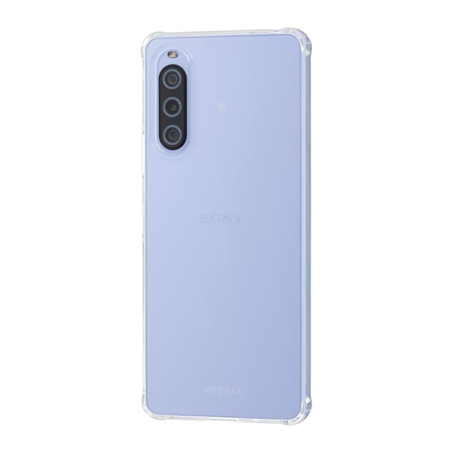 SoftBank SELECTION 耐衝撃 抗菌 クリアソフトケース for Xperia 10 V SB-A053-SCAS/CL｜softbank-selection｜03