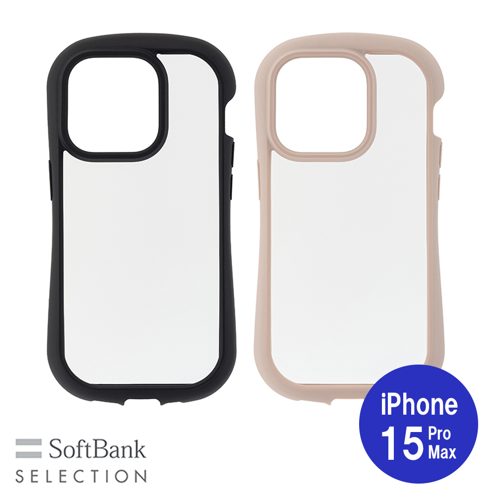 SoftBank SELECTION Play in Case for iPhone 15 Pro Max SB-I017-HYAH/BK｜softbank-selection