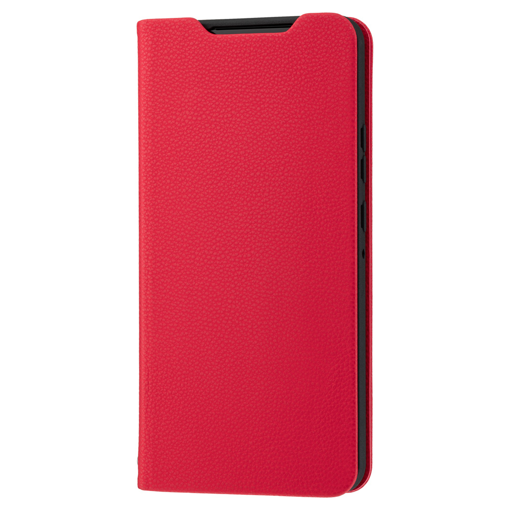 SoftBank SELECTION 耐衝撃 抗ウイルス 抗菌 Stand Flip for motorola edge 50s pro ブラック レッド スタンド機能 ストラップホール付き | SoftBank SELECTION | 10