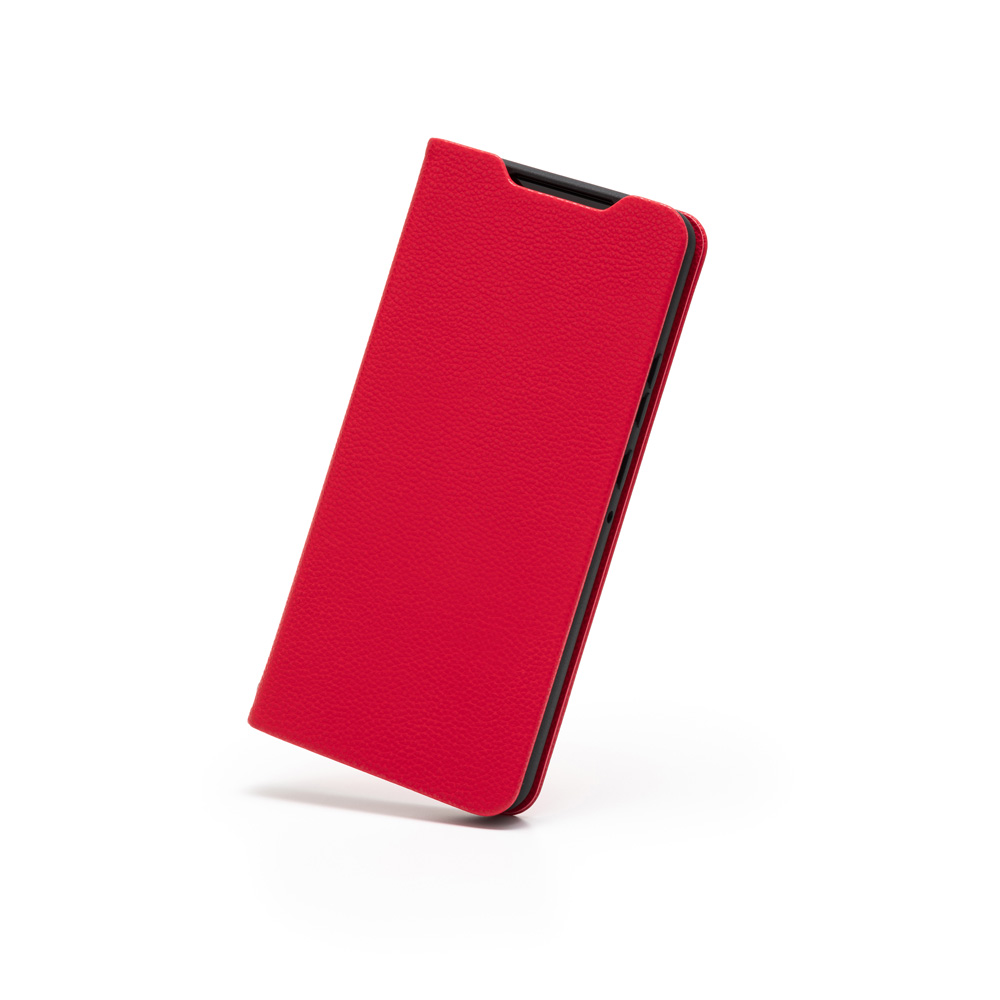 SoftBank SELECTION 耐衝撃 抗ウイルス 抗菌 Stand Flip for motorola edge 50s pro ブラック レッド スタンド機能 ストラップホール付き | SoftBank SELECTION | 15