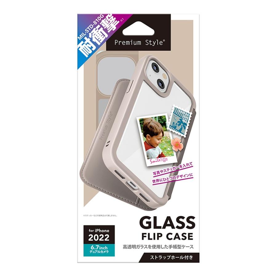 PGA iPhone 14 Plus ガラスフリップケース｜softbank-selection｜11