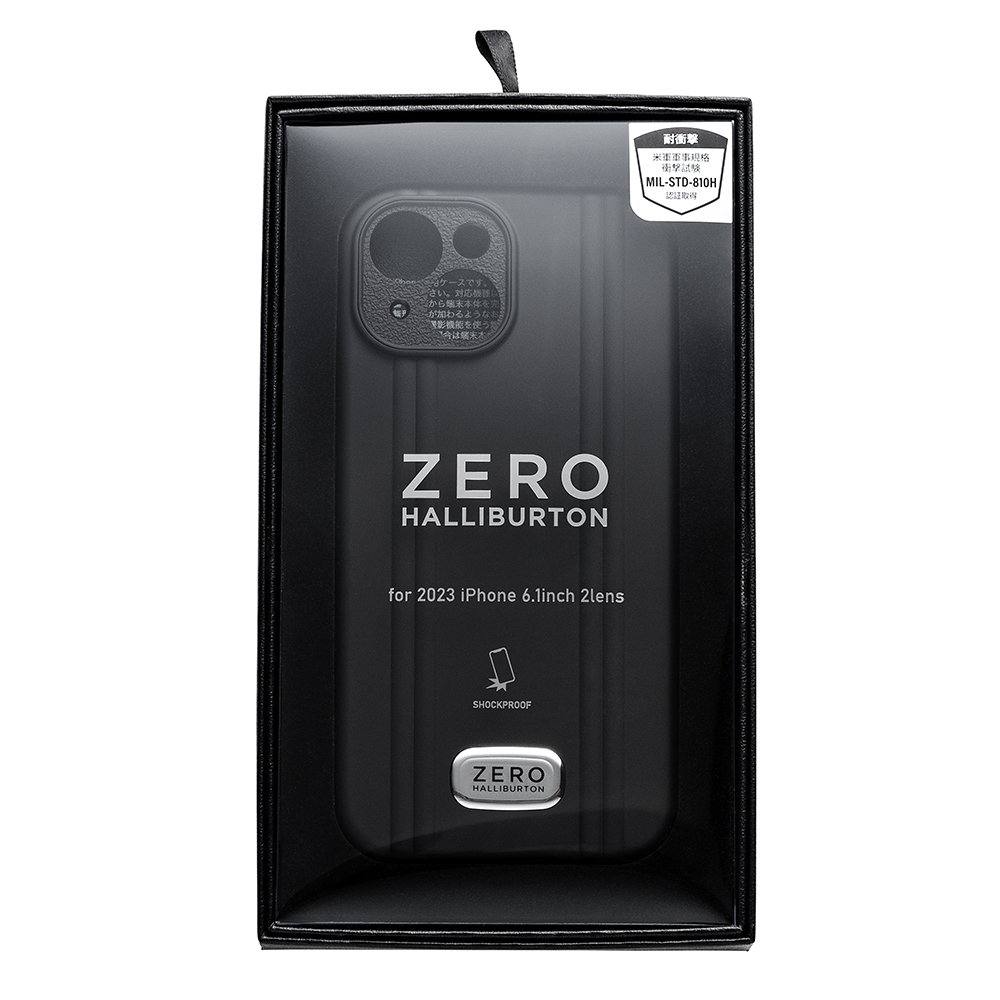 iPhone 15 Hybrid Shockproof Case ZERO HALLIBURTON ゼロハリバートン 