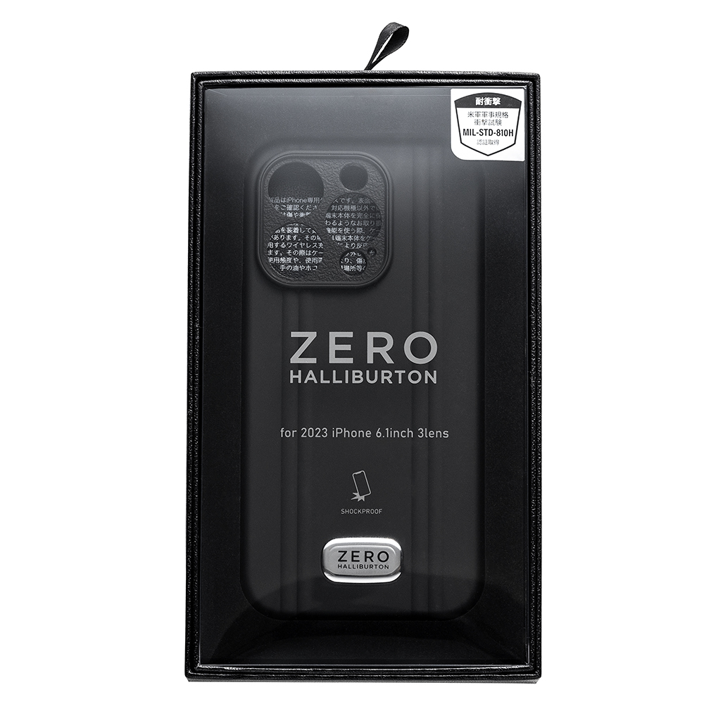 iPhone 15 Pro Hybrid Shockproof Case ZERO HALLIBURTON ゼロハリバートン iPhoneケース