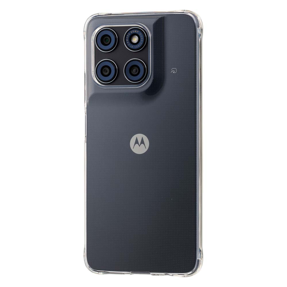 SoftBank SELECTION クリアソフトケース for moto g37 耐衝撃 TPU クリア SB-A120-SCAS/CL | SoftBank SELECTION | 02