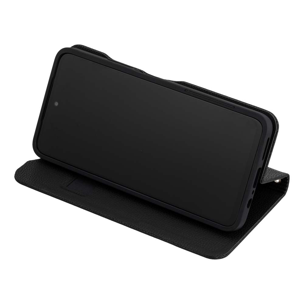 SoftBank SELECTION Stand Flip for moto g37 耐衝撃 手帳型ケース ブラック SB-A120-SDFB/BK | SoftBank SELECTION | 06
