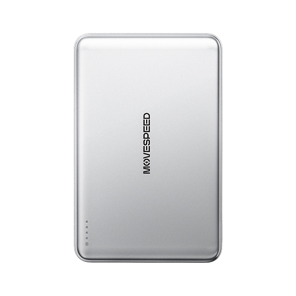 MOVESPEED 半固体モバイルバッテリー MagSafe対応 薄型 5000mAh MSP07