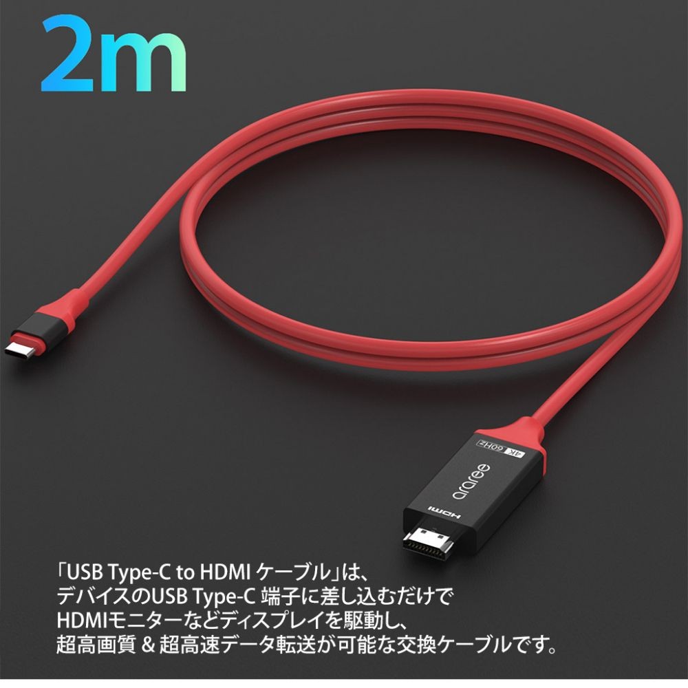 Araree Usb Type C To Hdmi Cable