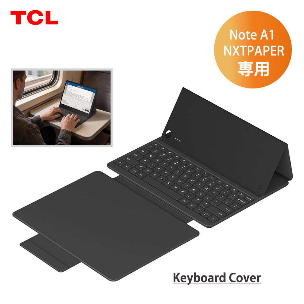 TCL キーボードカバー Note A1 NXTPAPER専用 グレー KB9566X | 