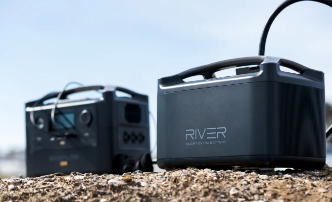 EcoFlow エコフロー RIVER Pro ポータブル電源720Wh ブラック 定格出力