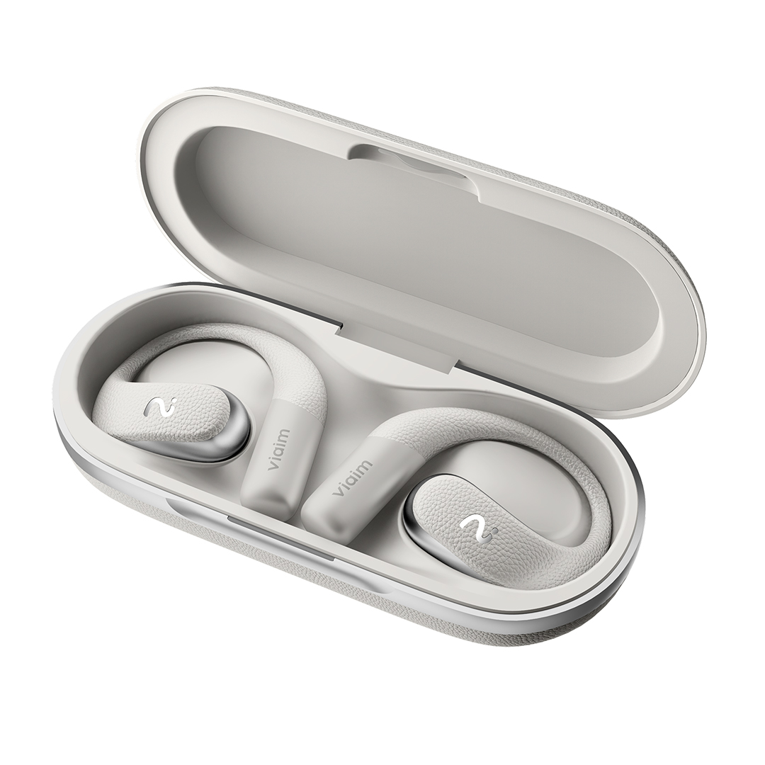 オープンイヤー型次世代AIイヤホン viaim OpenNote AIイヤホン