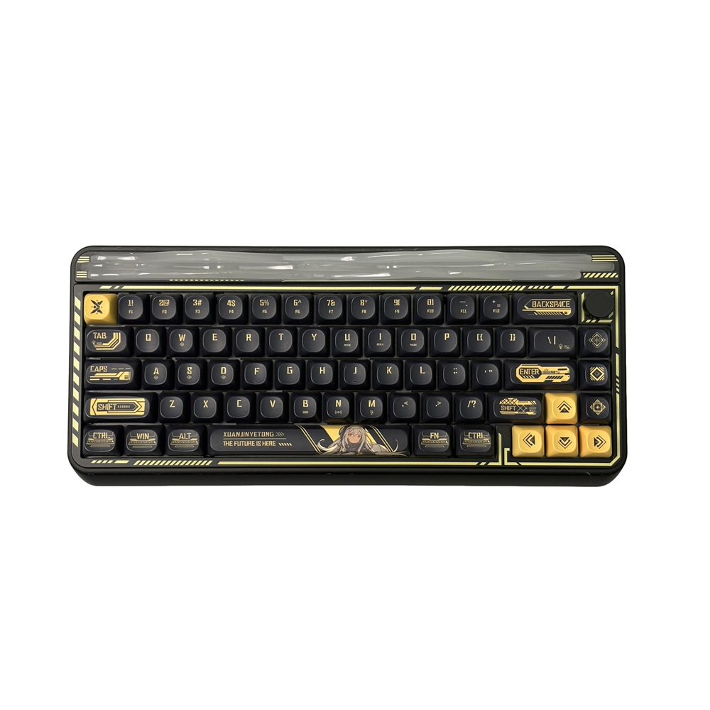 AULA Hi65JP メカニカルキーボード 有線/無線対応 RGBバックライト 
