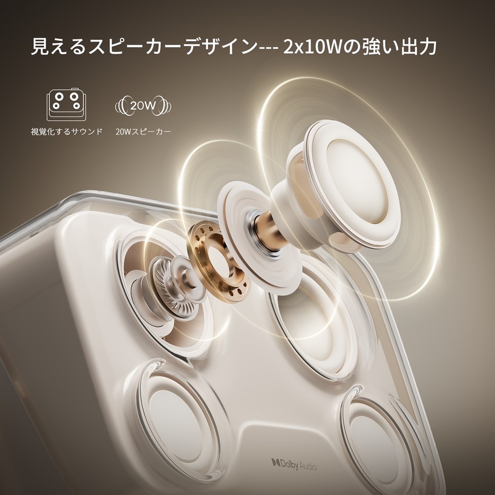 AURZEN Boommini ホームプロジェクター Google TV 1080p 500ANSI