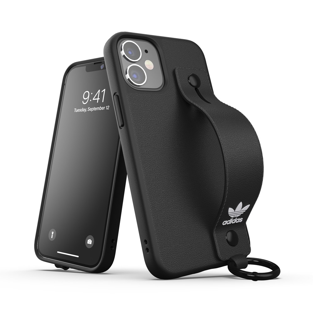 adidas iPhone12mini adidas OR Hand Strap Case FW20 ブラック