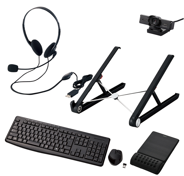 エレコム お得なテレワーク 在宅 Web会議5点セット