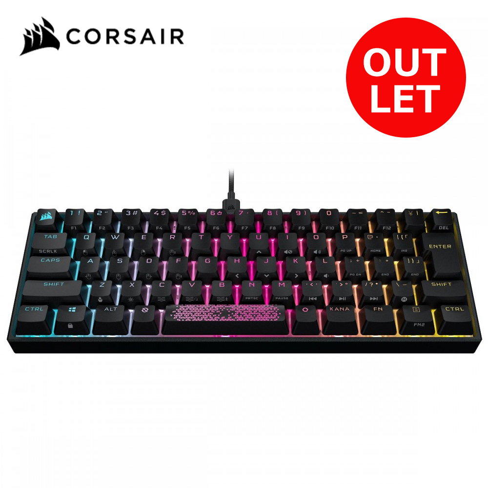 アウトレット】 Corsair コルセア K65 RGB MINI CherryMX SPEED -日本 