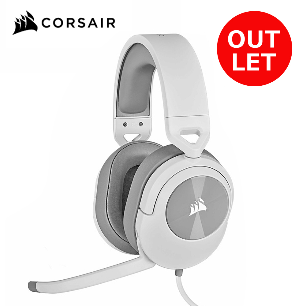 【特価】【アウトレット】 Corsair コルセア HS55 Stereo White｜softbank-selection
