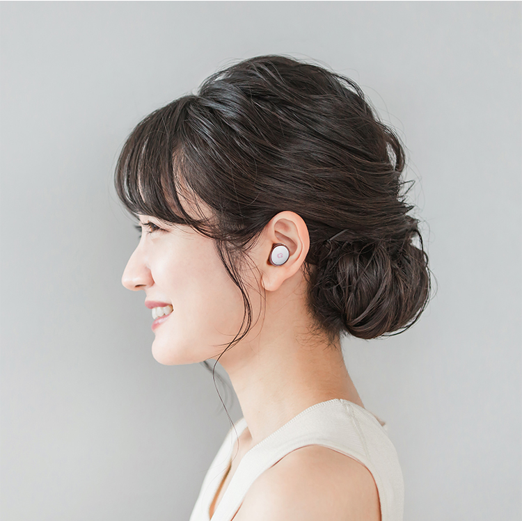 完全ワイヤレスイヤホン GLIDiC TW-4100 紛失＆延長保証パック コンパクトモデル ストラップ付ケース カラビナ IPX4防滴 外音取り込み機能 カナルワークス監修 | GLIDiC | 16