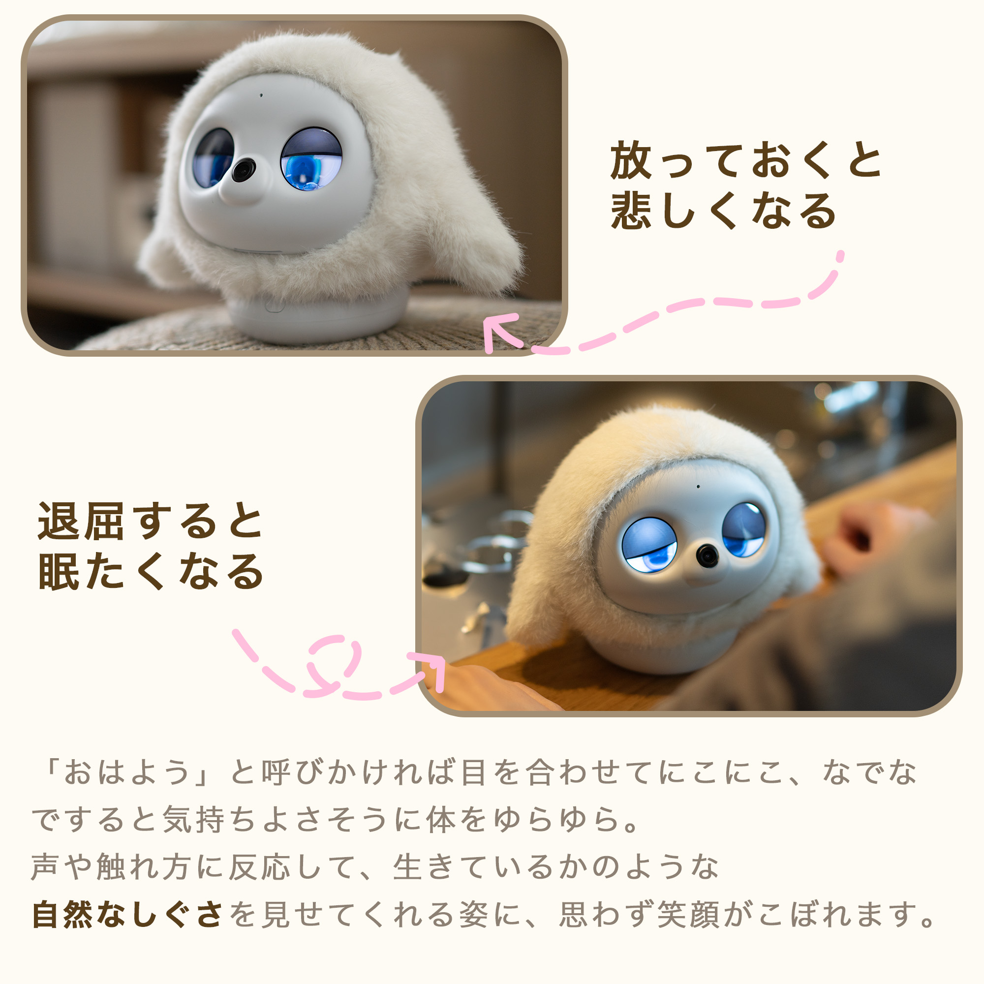 lopeto AI robot チャージングベース付き MY-RTPT02 AI 感情 成長