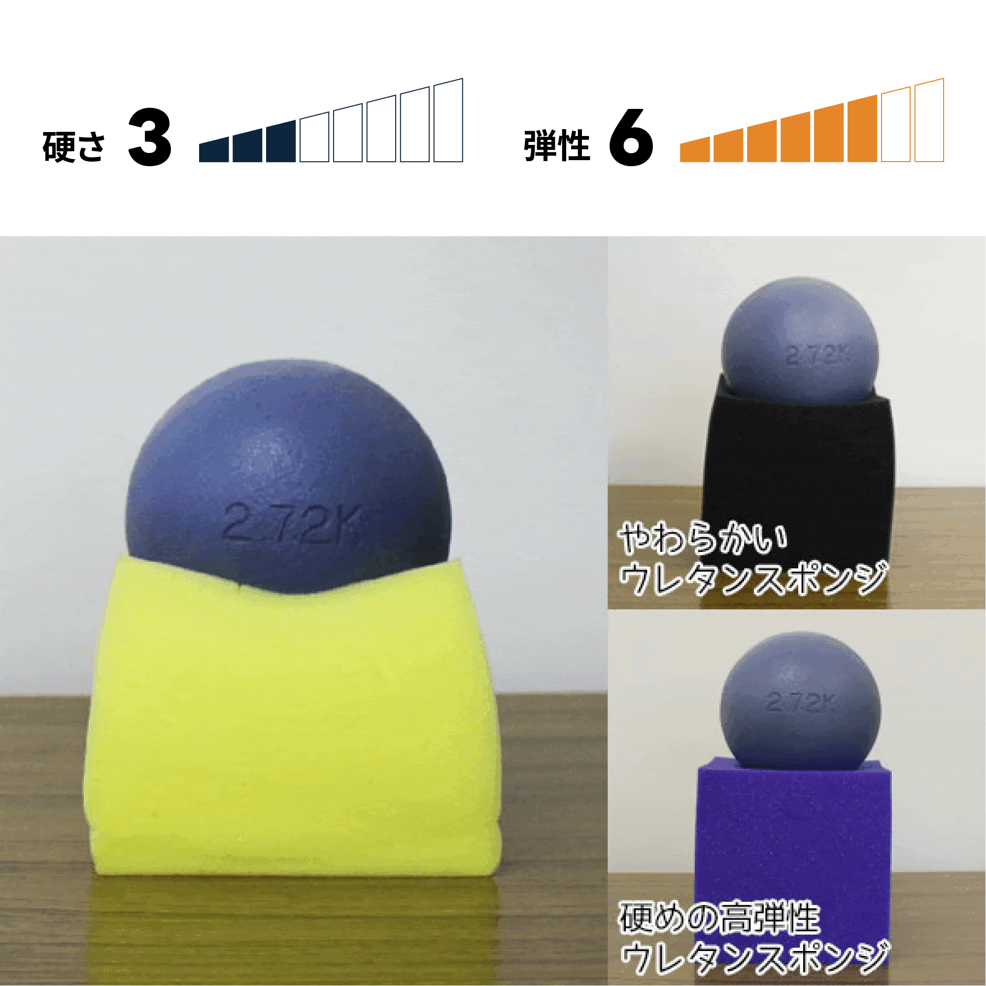 やわらかい高弾性ウレタンスポンジ−希望サイズ販売− やわらかめ ウレタン ウレタンフォーム 切り売り カット販売 スポンジ 関連画像5
