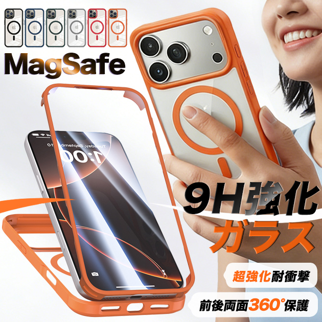 iPhoneSE3 16Pro 17e �P�[�X �S�ʕی� MagSafe �A�C�t�H��15 14 SE2 �X�}�z�P�[�X �ϏՌ� �N���A �t�� ���� �g�уP�[�X �X�}�z �A�C�z��13 12 11