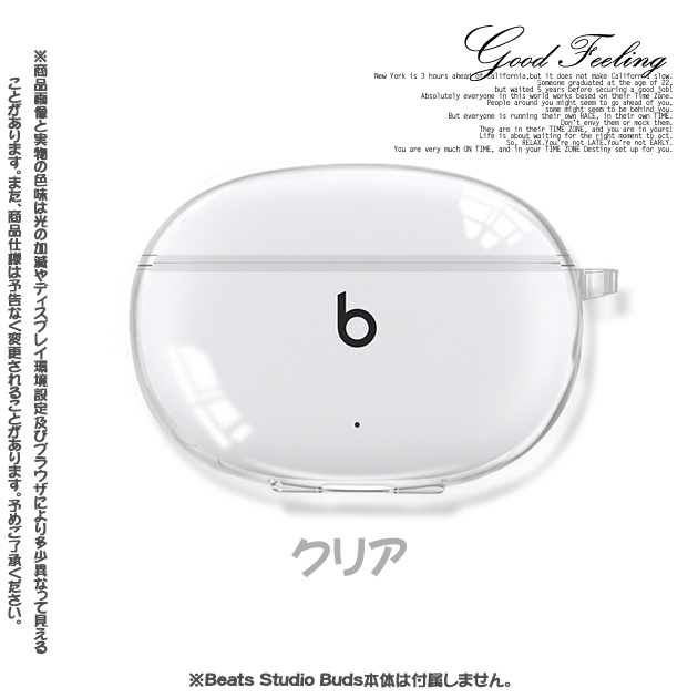 イヤホンケース Beats Studio Buds + ケース クリア カバー Beats Studio Buds ケース 透明 イヤホン 落下防止  : airpods2-103 : iPhoneスマホケース手帳型携帯ショルダーGF - 通販 - Yahoo!ショッピング