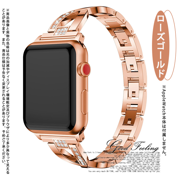 Apple Watch 9 SE バンド 女性 アップルウォッチ Ultra バンド 45mm ステンレス ベルト 40mm 44mm スリム 細身｜sofun｜04